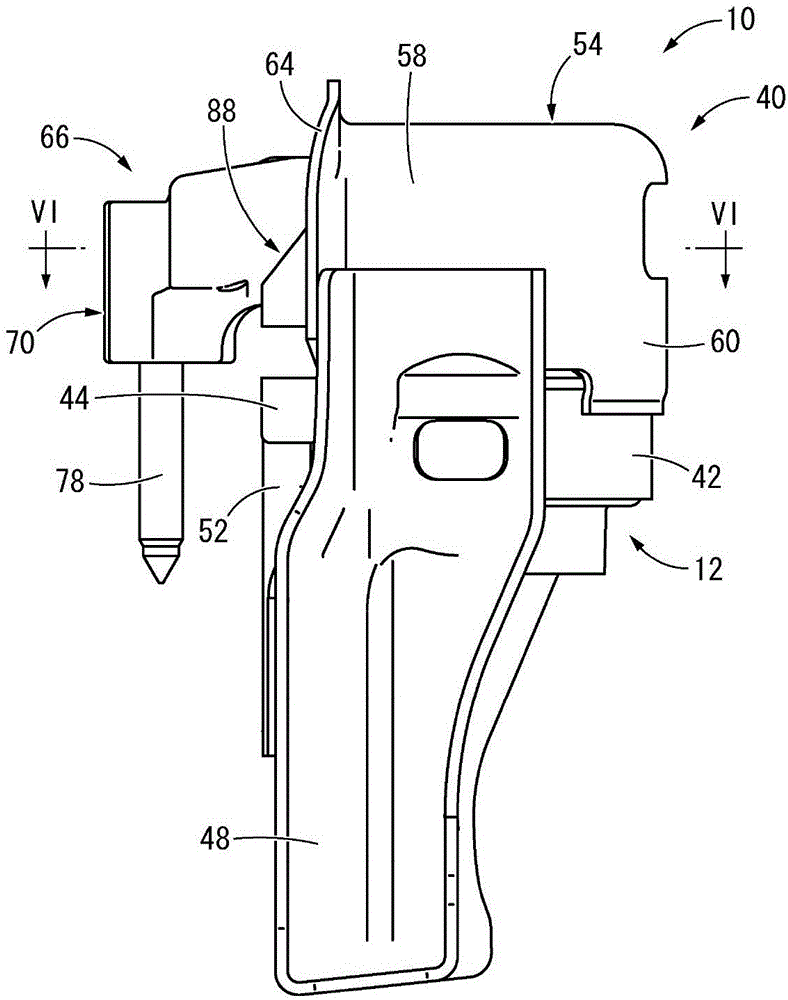 Vibration proof device with bracket