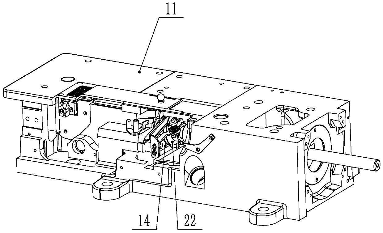 Bottom thread stand structure and sewing machine