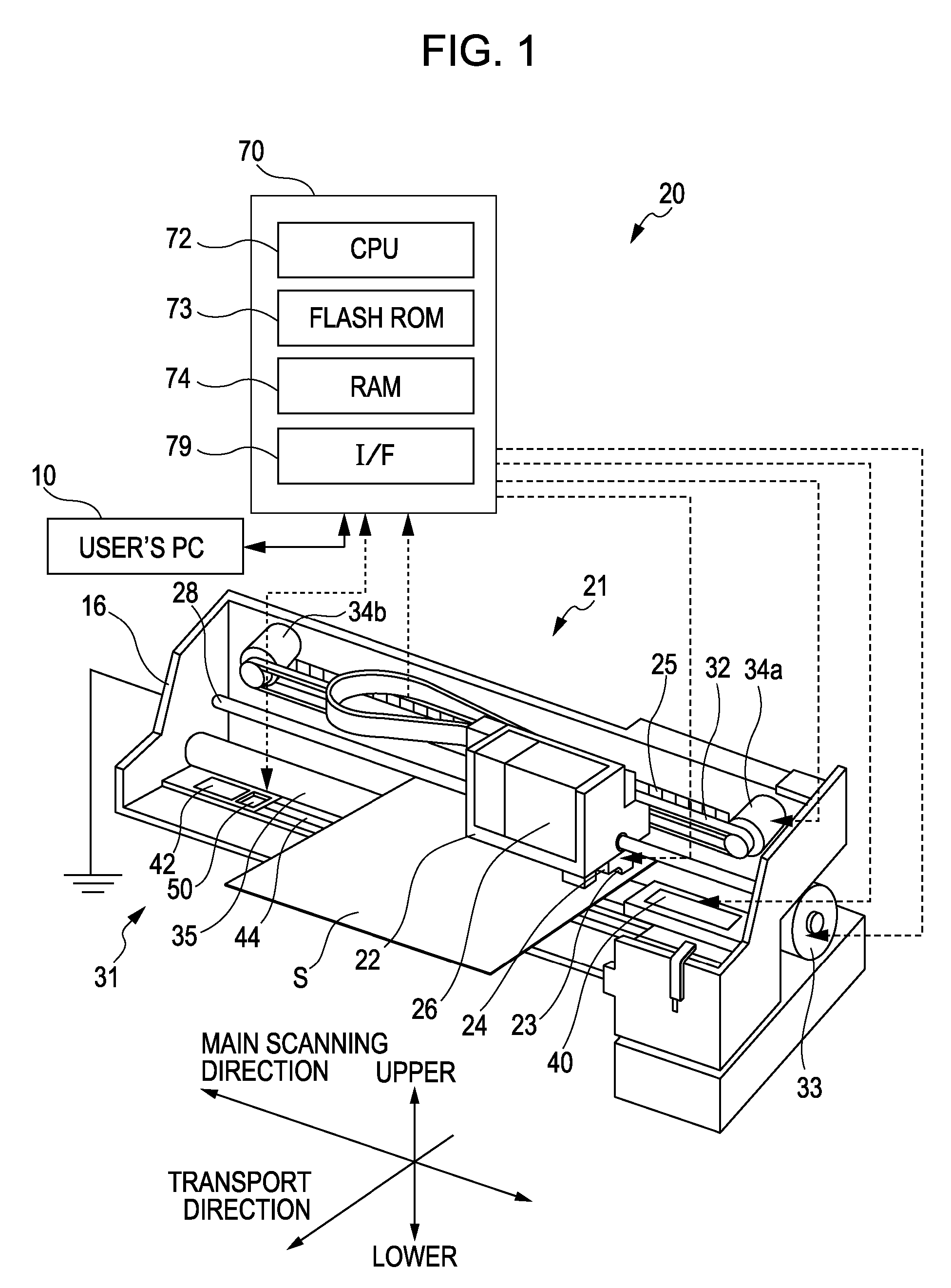 Liquid discharging apparatus, method of controlling the same, and program that implements the method