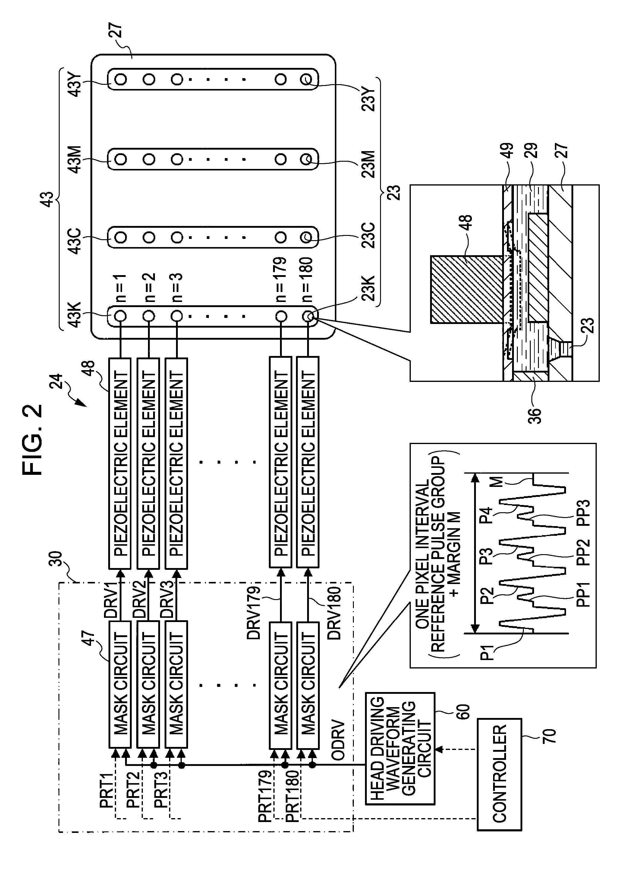 Liquid discharging apparatus, method of controlling the same, and program that implements the method