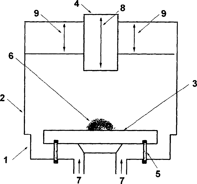 High power microwave plasma diamond film deposition device