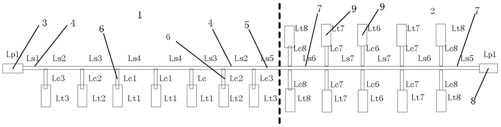 Parallel open-circuit stepped impedance low-pass filter