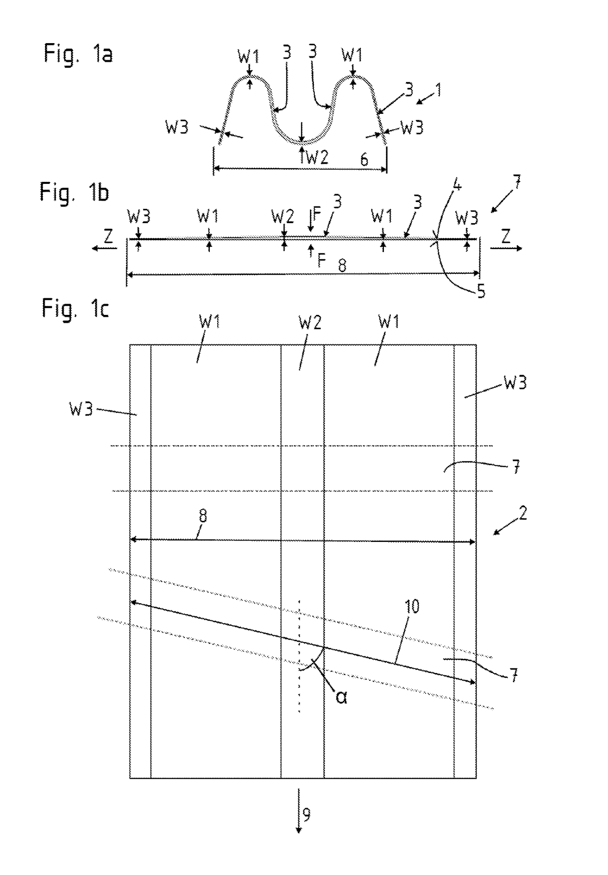 Impact beam and method for producing an impact beam