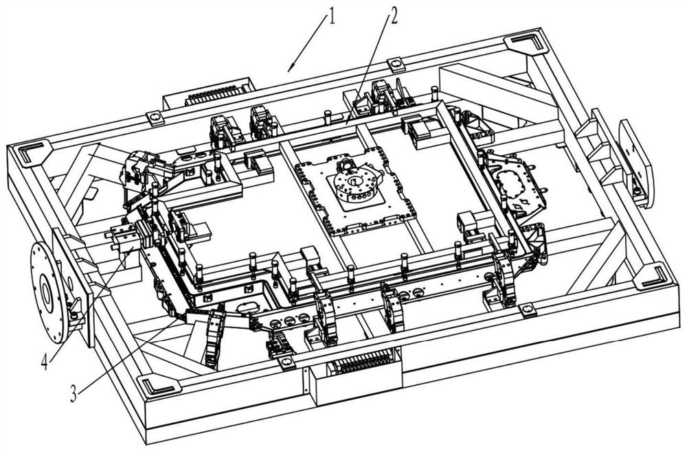 Z-direction pressing laser welding tooling for battery tray