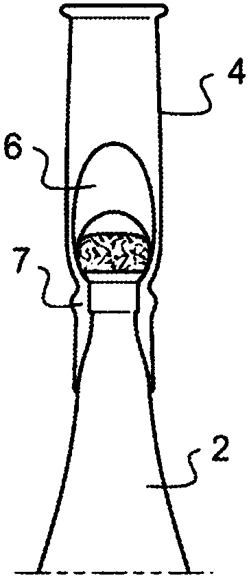Device for uncorking a bottle of a pressurised liquid such as a bottle of champagne