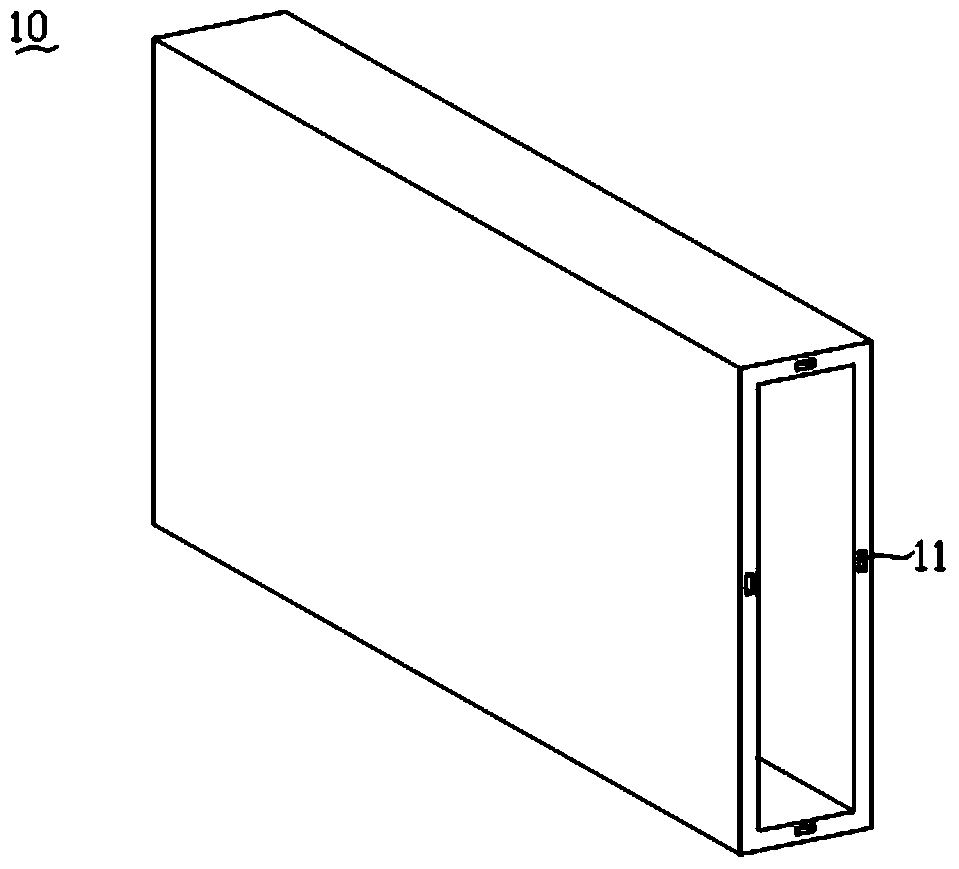 A laser light guide plate structure