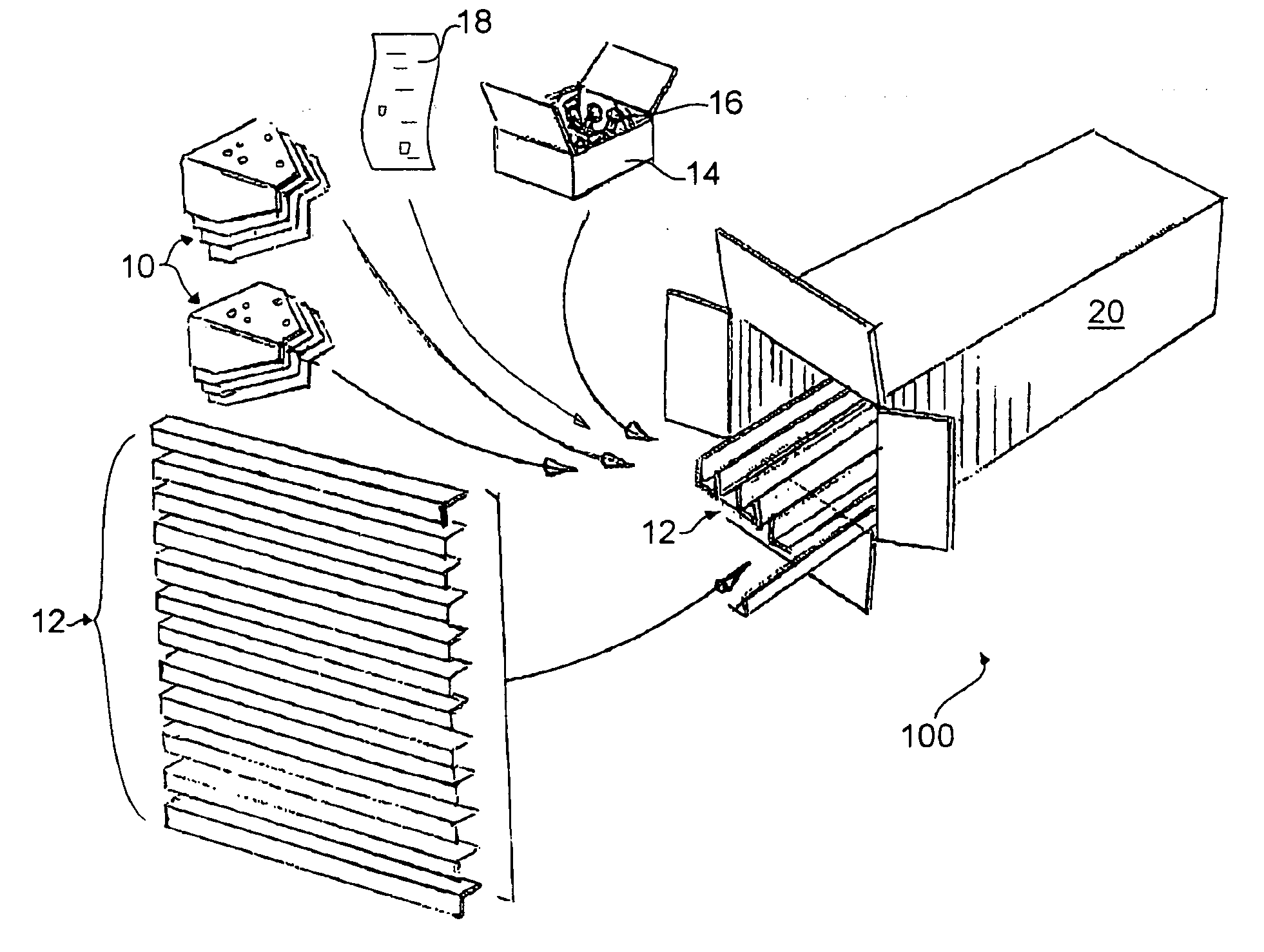 Frame kit and methods therefor