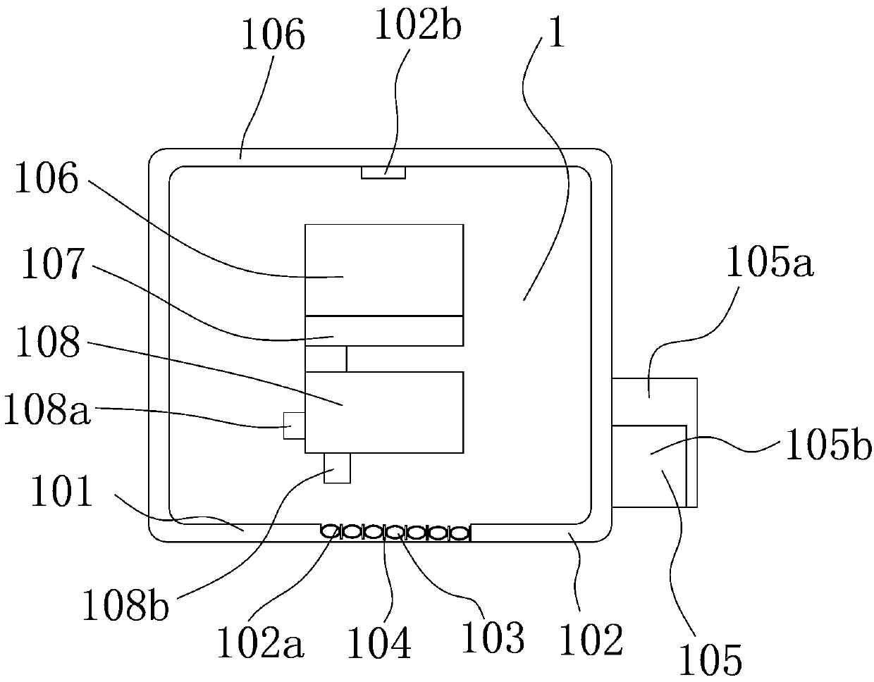 Wood meal gluing feeding device