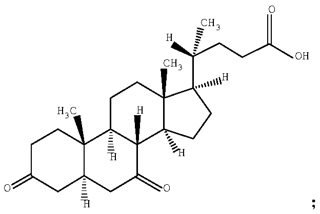 Preparation method of 3, 7-diketocholanic acid with low cost and high yield