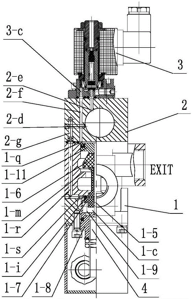 Safety duplex electromagnetic valve