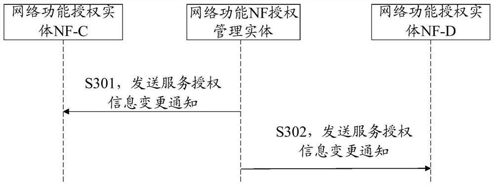 Network function authorization method, device, readable storage medium and physical device