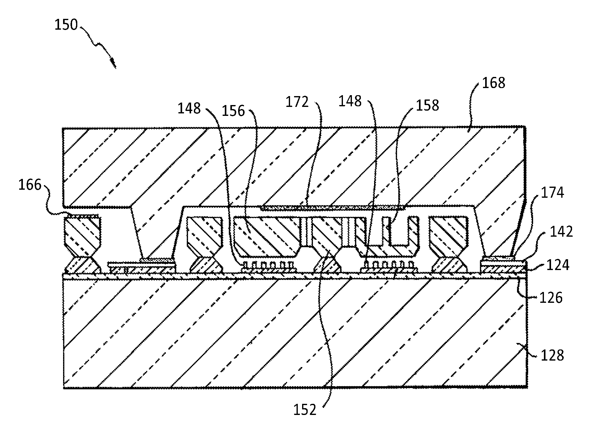 Wafer process flow for a high performance MEMS accelerometer