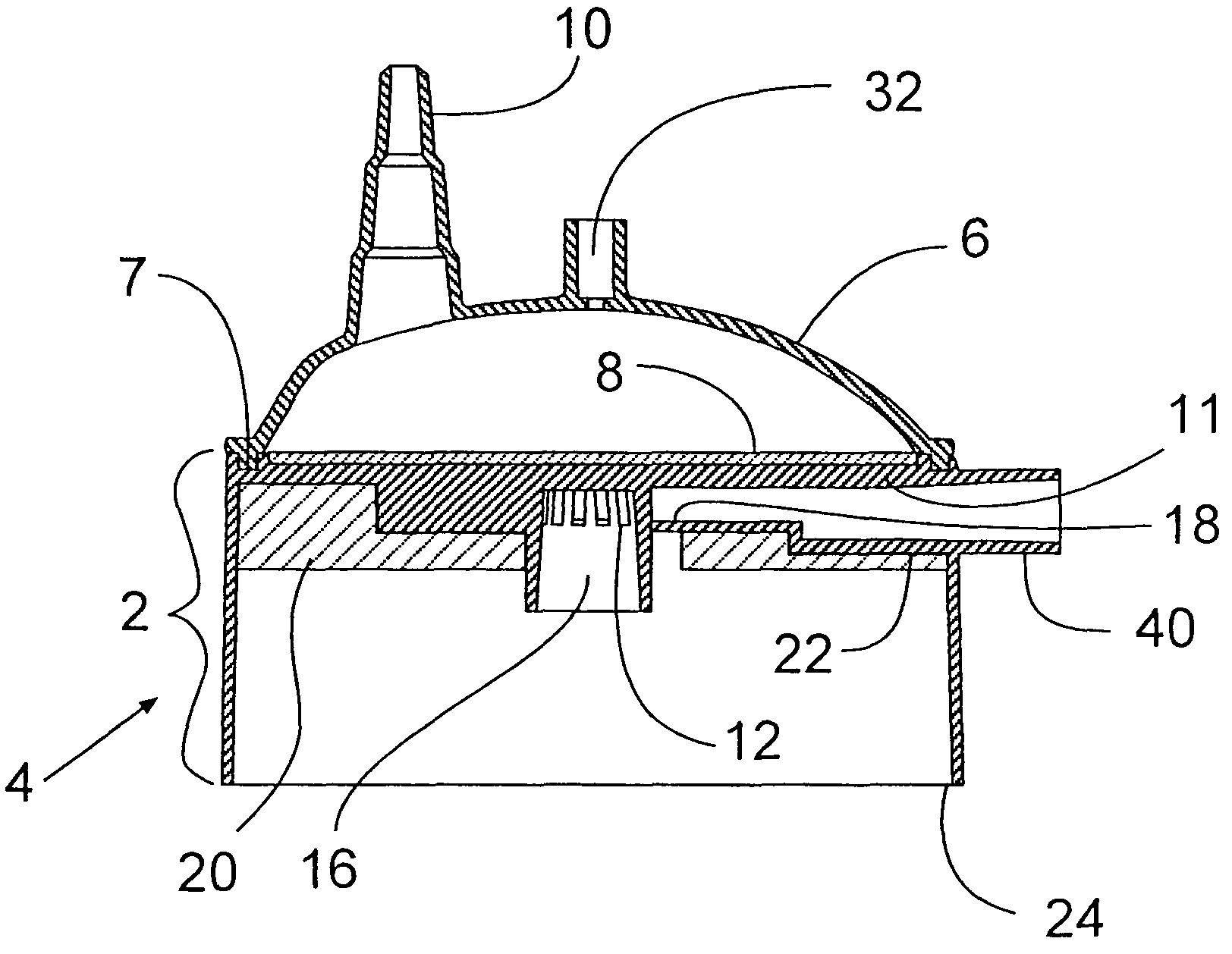 Vacuum filtration device