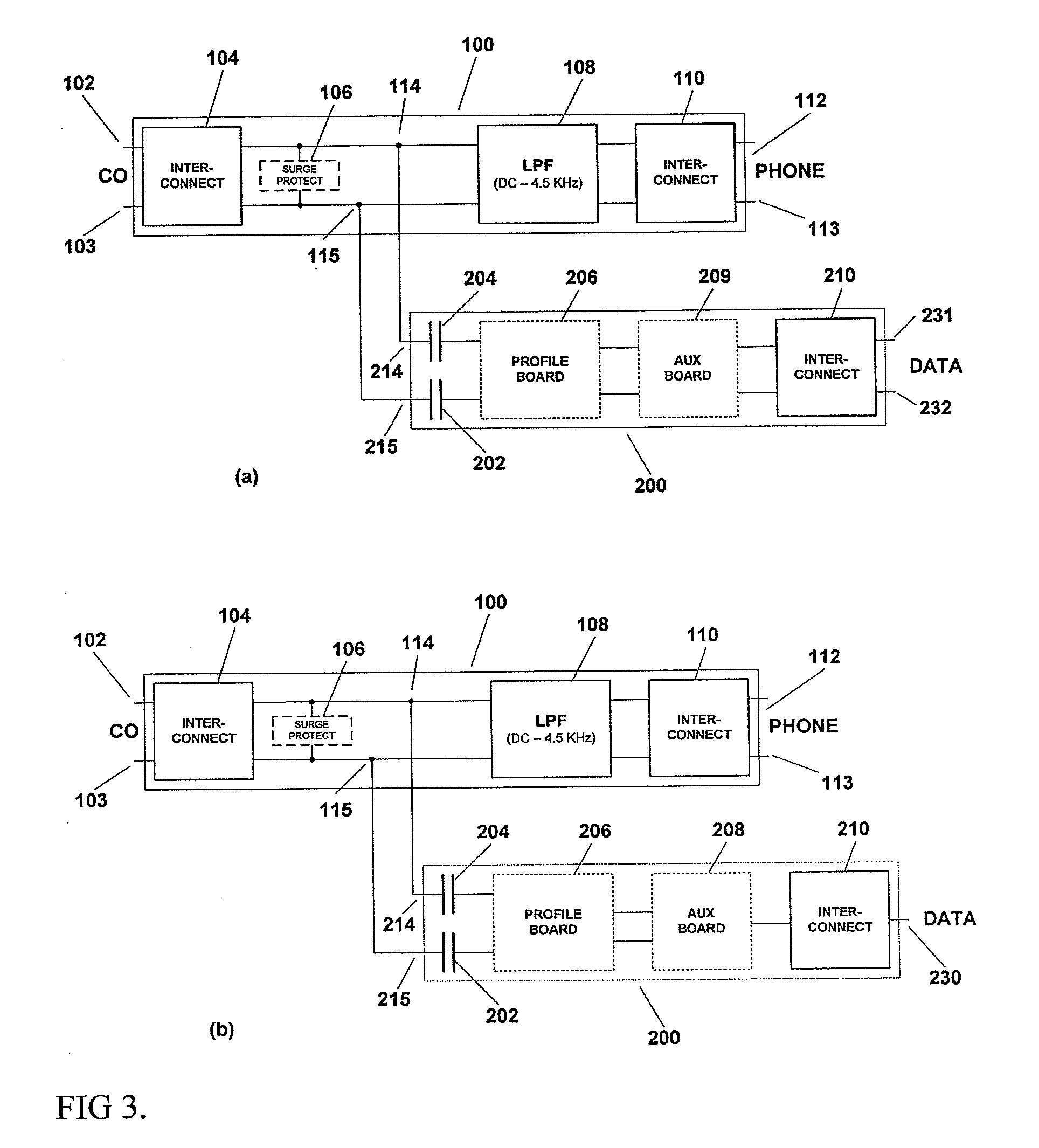 METHOD AND APPARATUS FOR UNIVERSAL xDSL DEMARCATION INTERFACE WITH MULTI-FUNCTIONAL CAPABILITY AND SIGNAL PERFORMANCE ENHANCEMENT