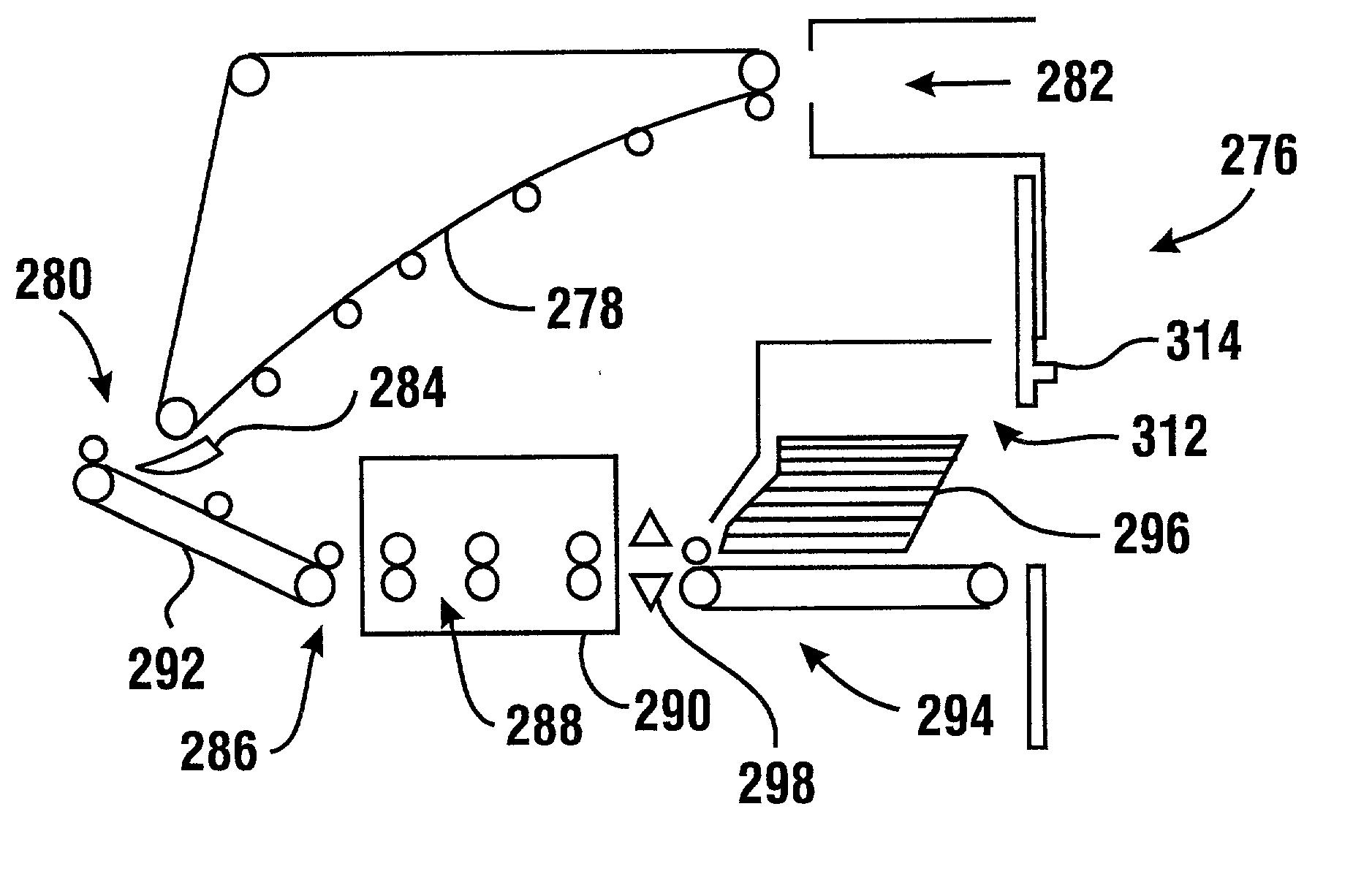 Automated transaction machine with sheet accumulator and presenter mechanism