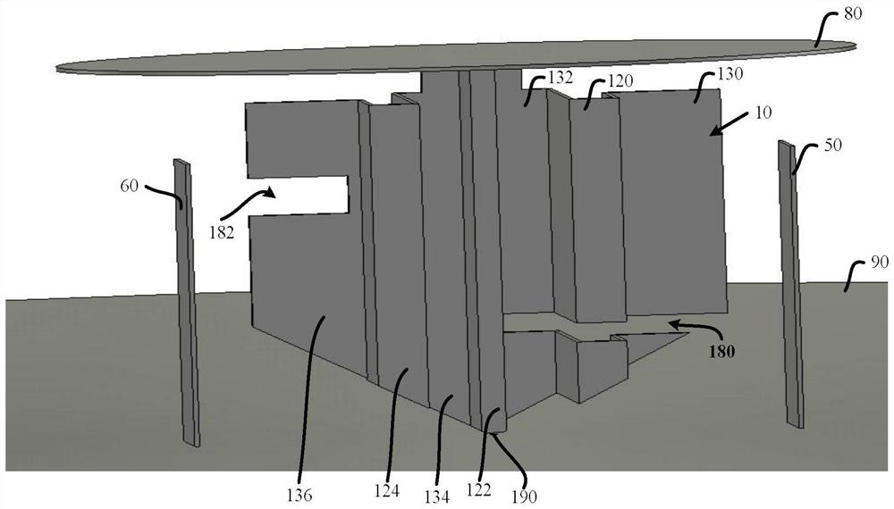 VHF and UHF waveband antenna