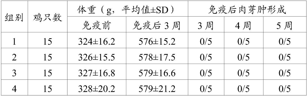 Vaccine composition as well as preparation method and application thereof