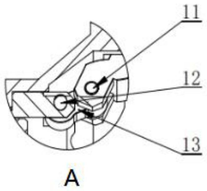 Replacement tool for three-jaw flexible chuck on numerical control machine tool and working method of replacement tool