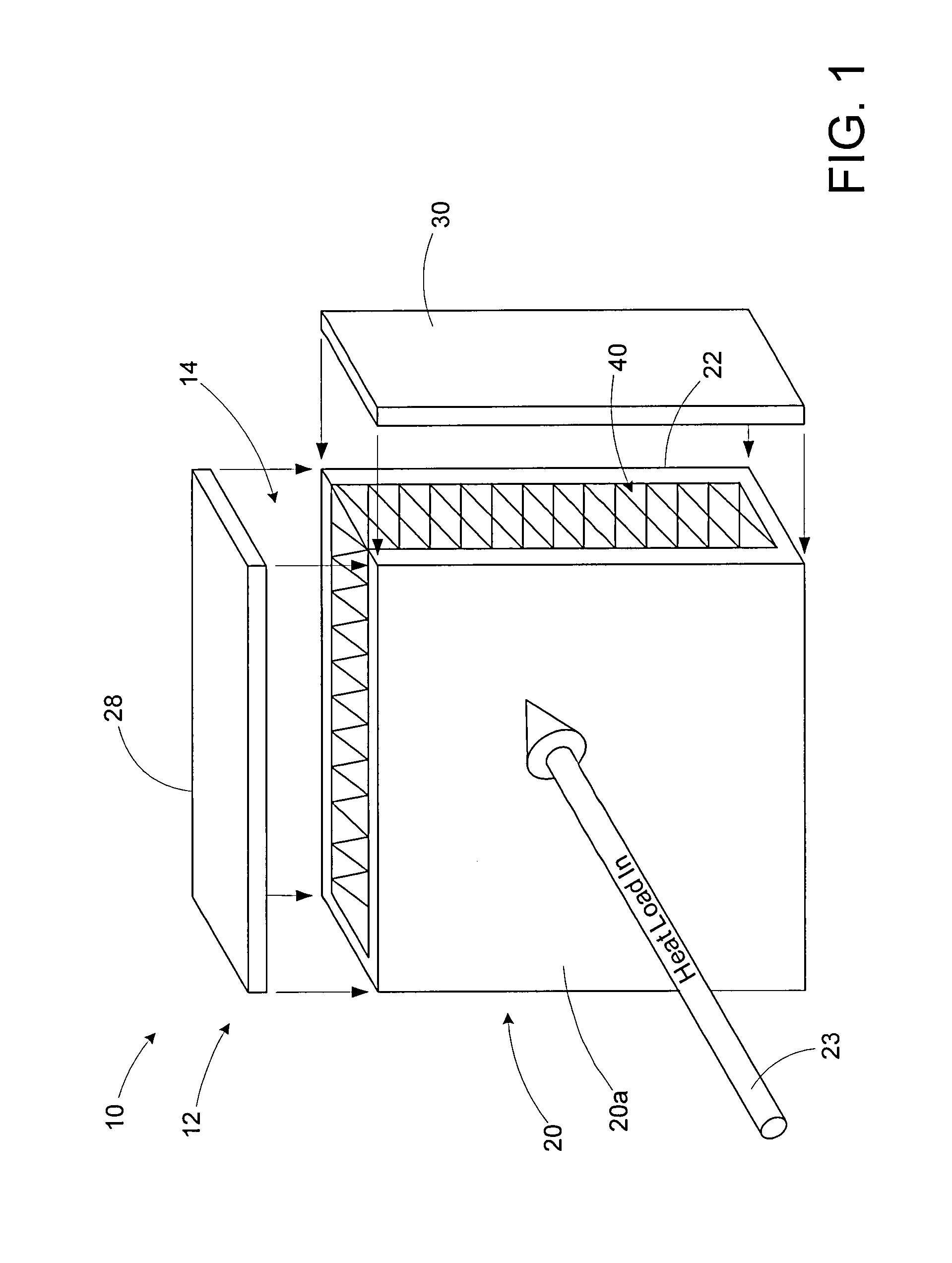 Heat-absorbing structural material