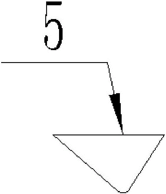 Hexagonal hole cross groove indented bolt