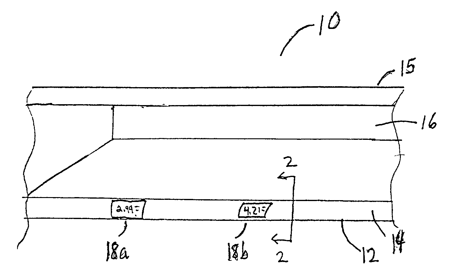 Graphical label and method of manufacturing