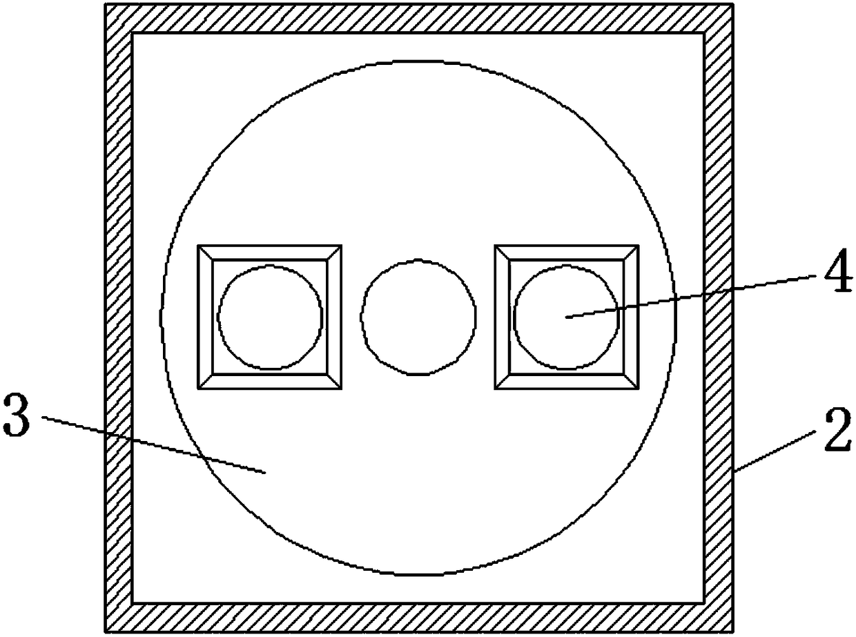 Sterile work box capable of preventing dropping collision