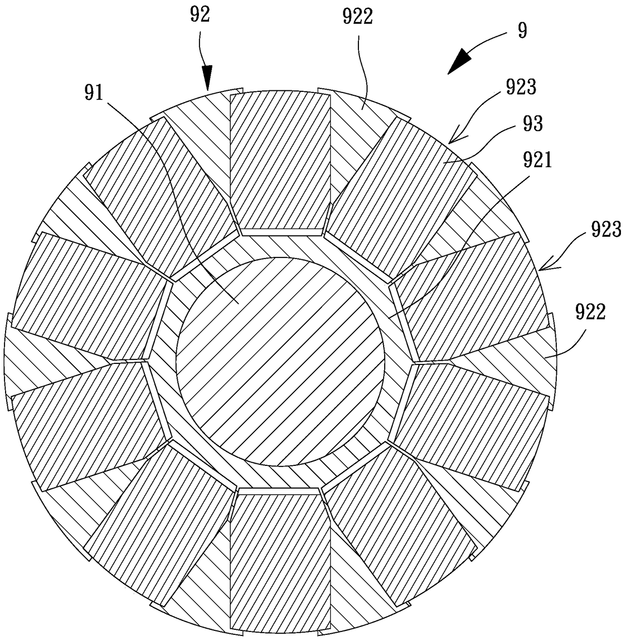 Inner Rotor Motor, Rotor of Inner Rotor Motor and Selection Method of Its Size