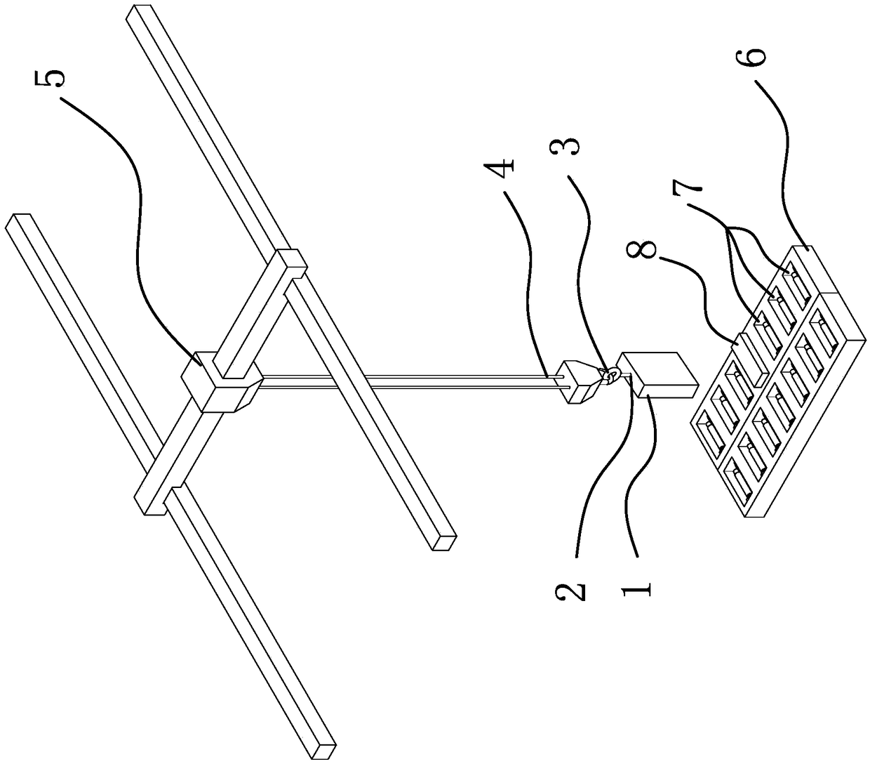 Die truck loading system