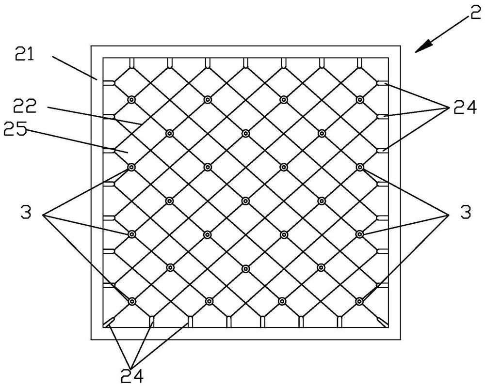 Plant protection net and construction method thereof