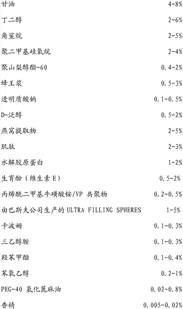 Skin-tightening facial mask and manufacturing method thereof