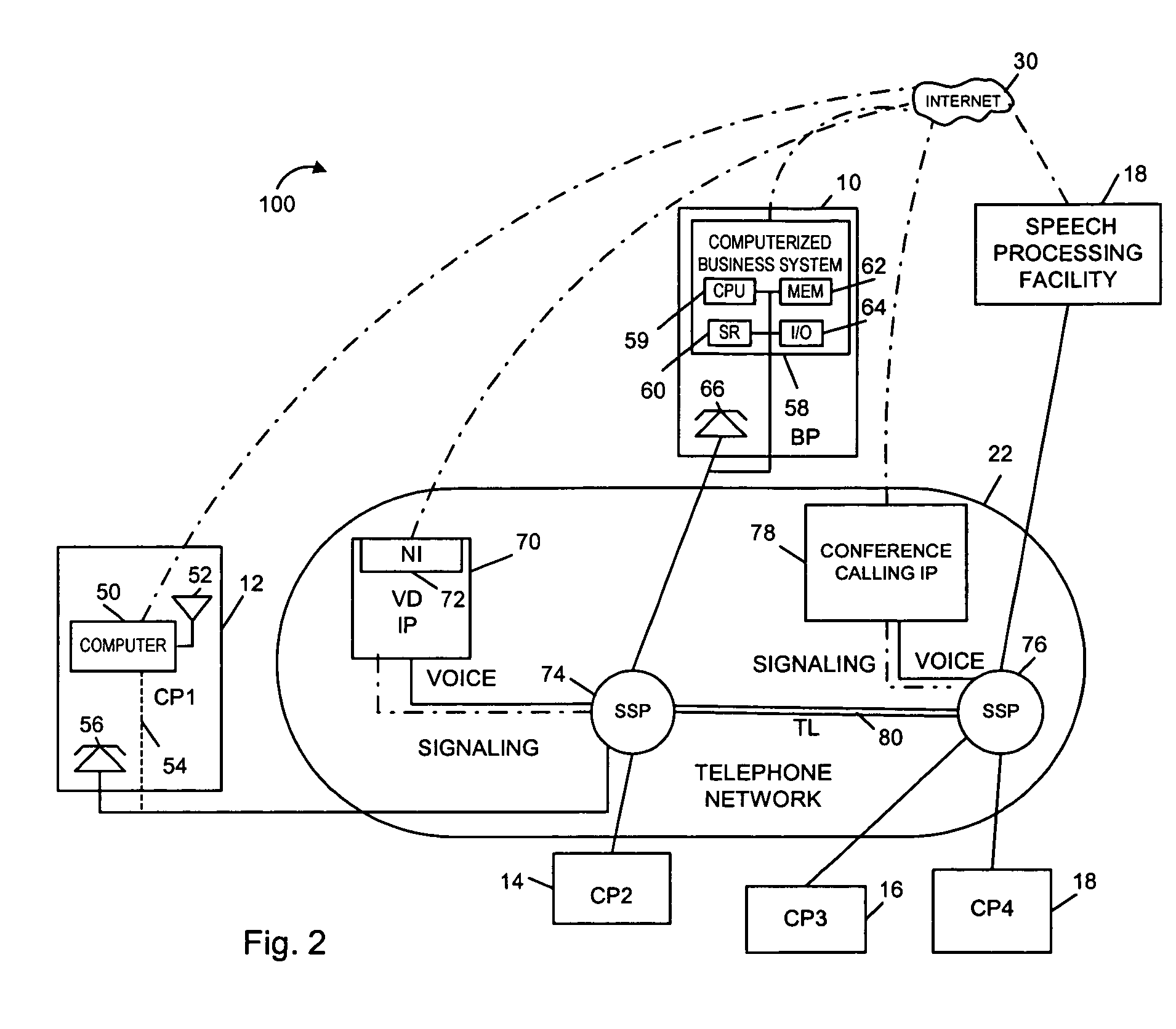 Methods and apparatus for performing speech recognition over a network and using speech recognition results