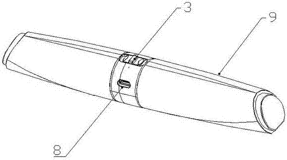 Electric nasal cavity cleaning instrument