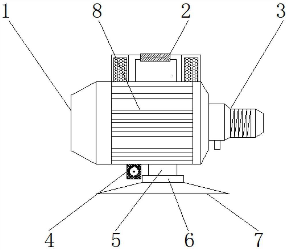 Vibrator capable of reducing hand-held vibration sense and used for constructional engineering