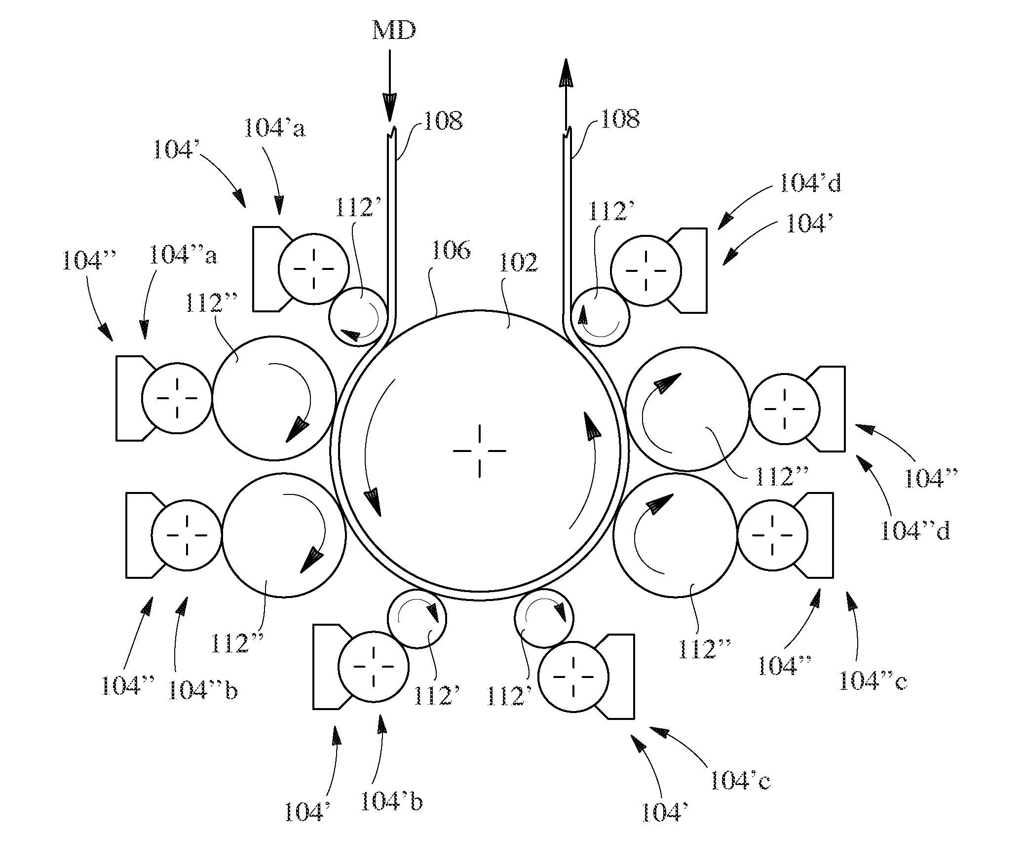 Absorbent Articles Having Both Distinct And Identical Graphics And Apparatus And Method For Printing Such Absorbent Articles
