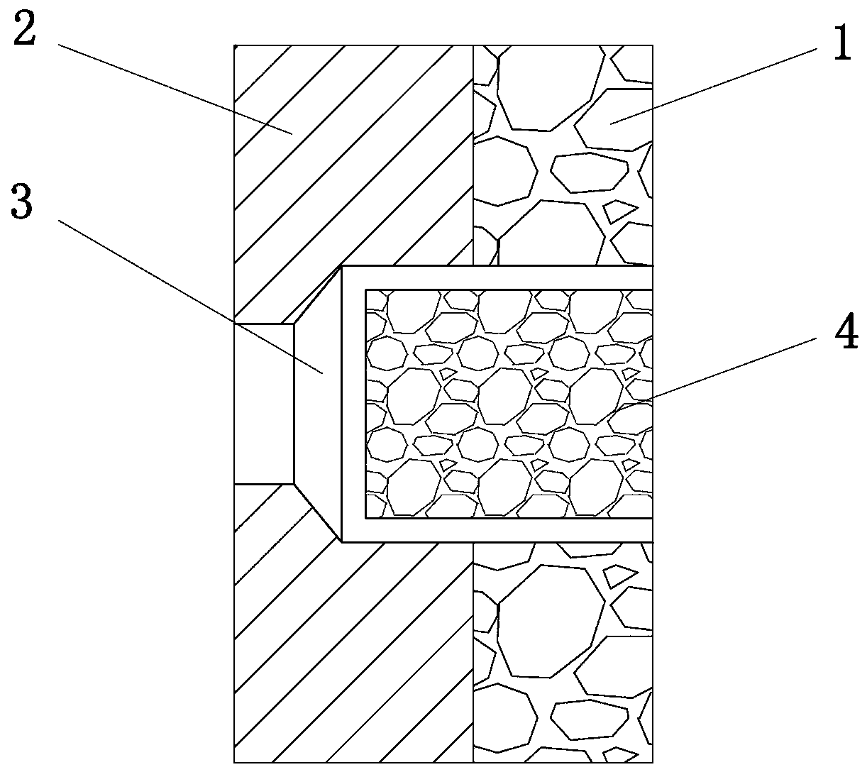 Super-wear-resistant steel-ceramic composite wear-resistant lining plate and molding method thereof