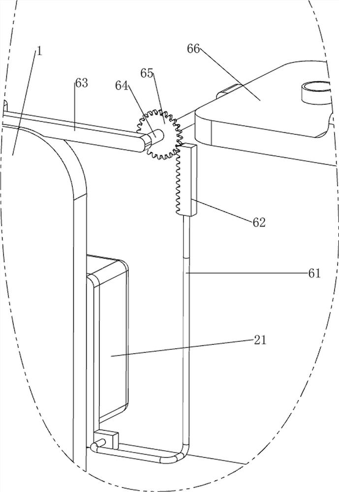 Wireless charging parking device used in cooperation with new energy automobile