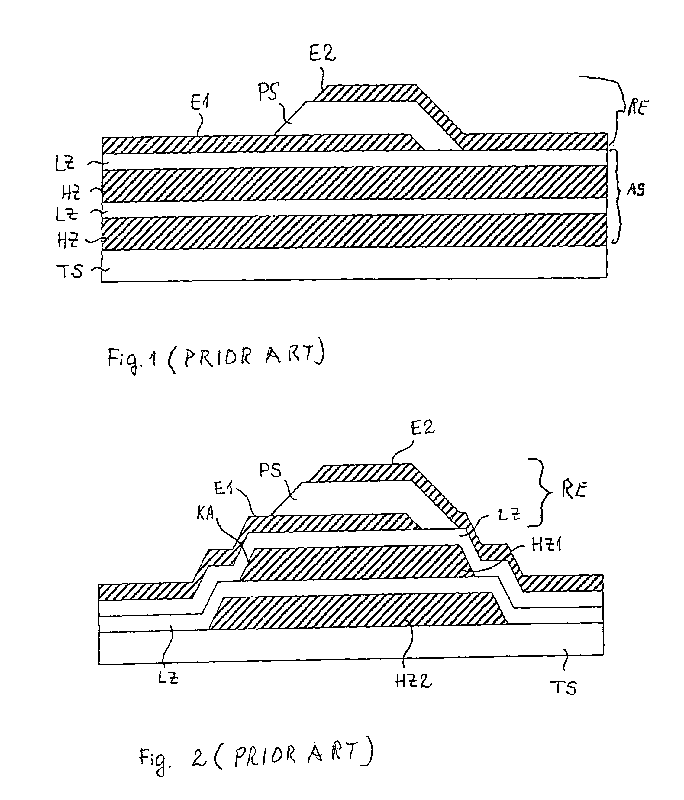 Component operating with bulk acoustic waves and a method for producing the component