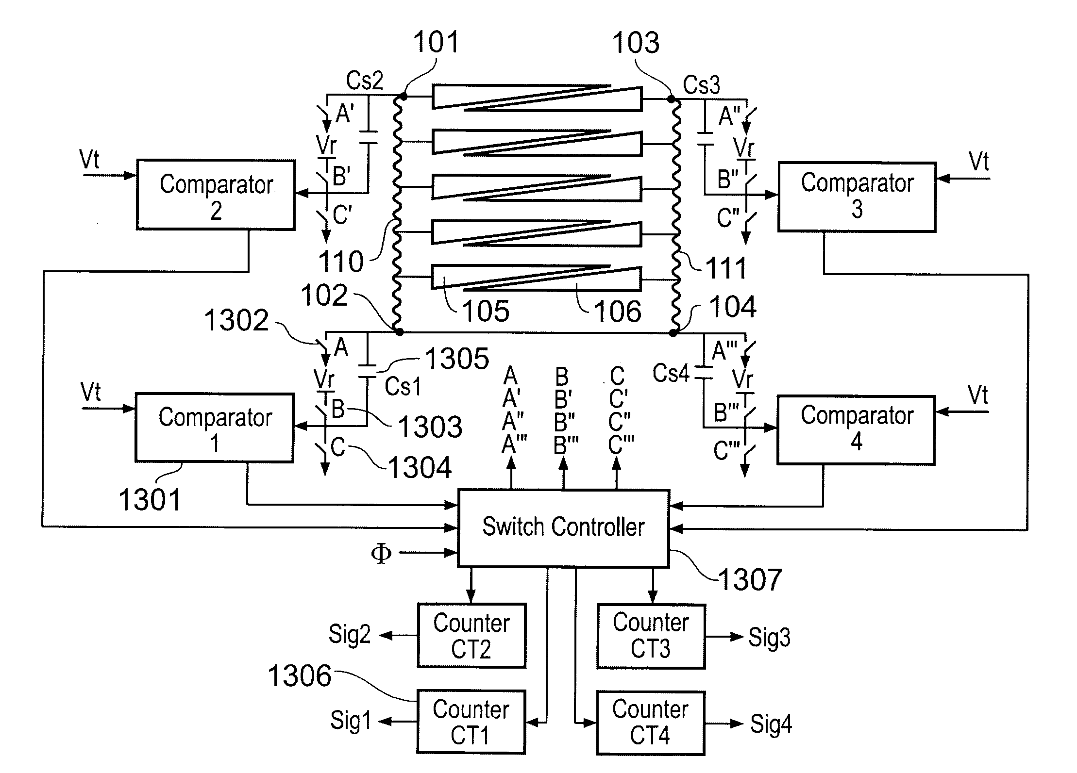 Hybrid Capacitive Touch Screen Element