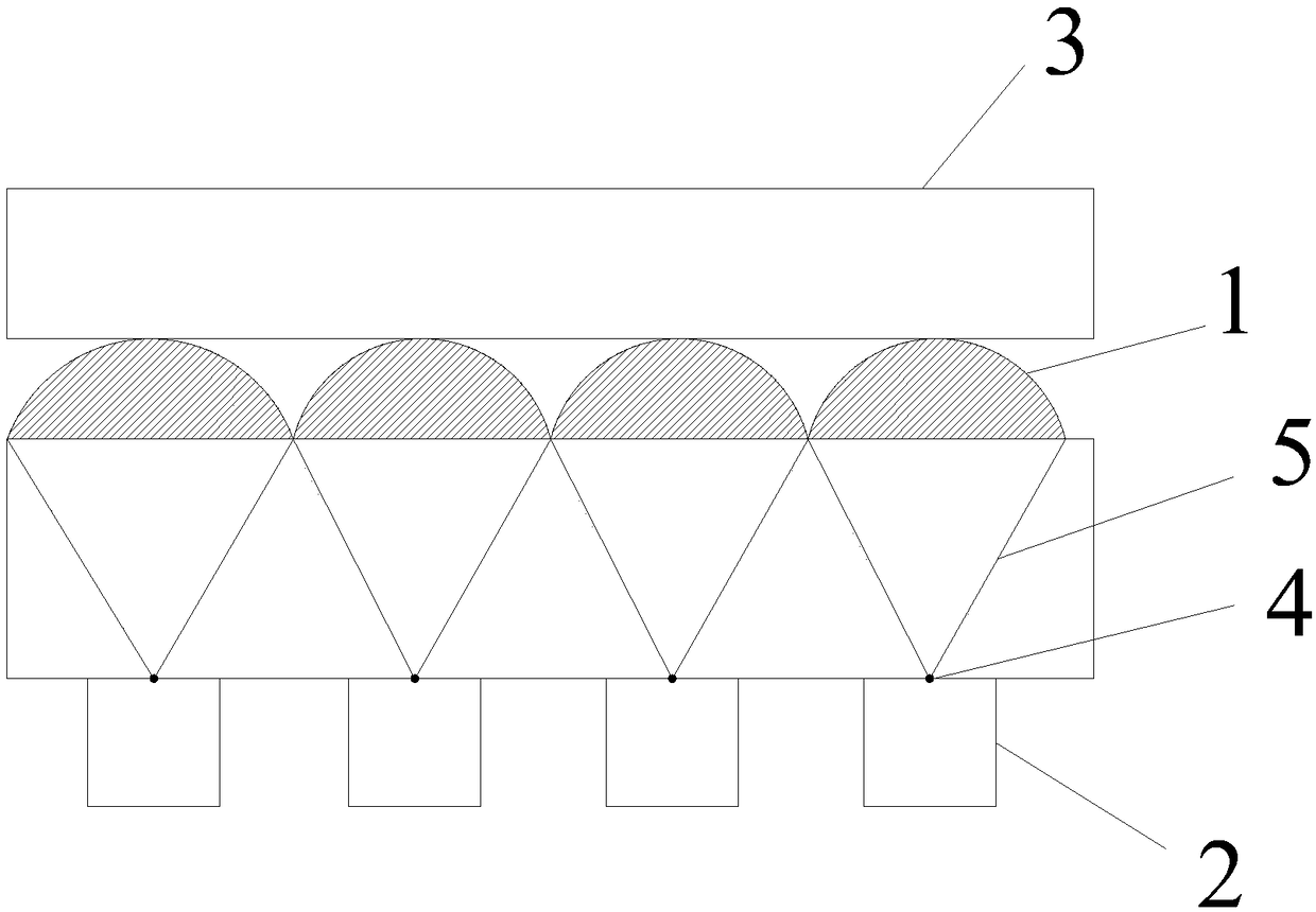 Collimating backlight structure, display device thereof, double-screen display device, and multi-screen display device