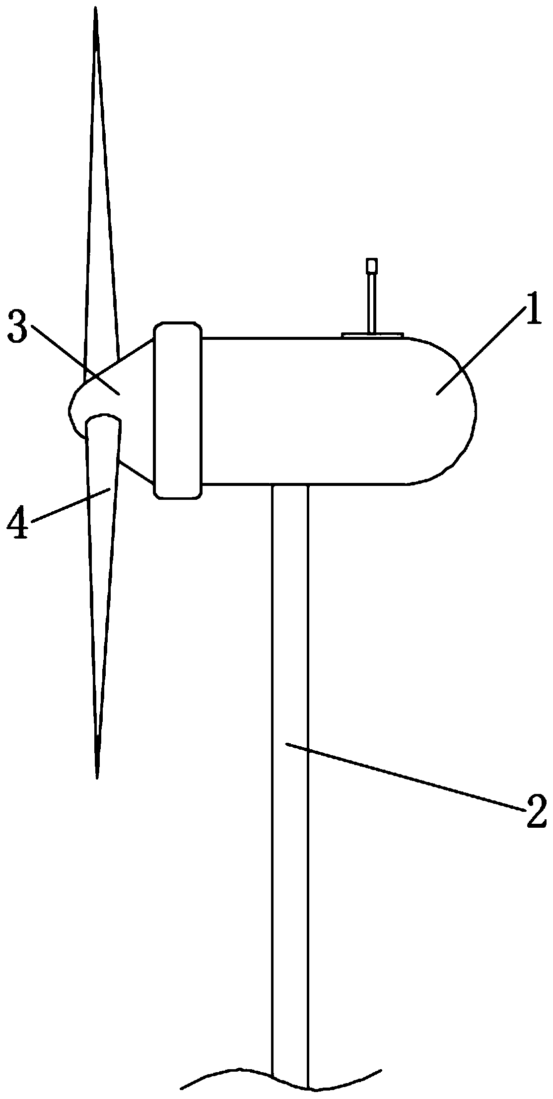 Shaft-less direct-drive generator for wind power generation