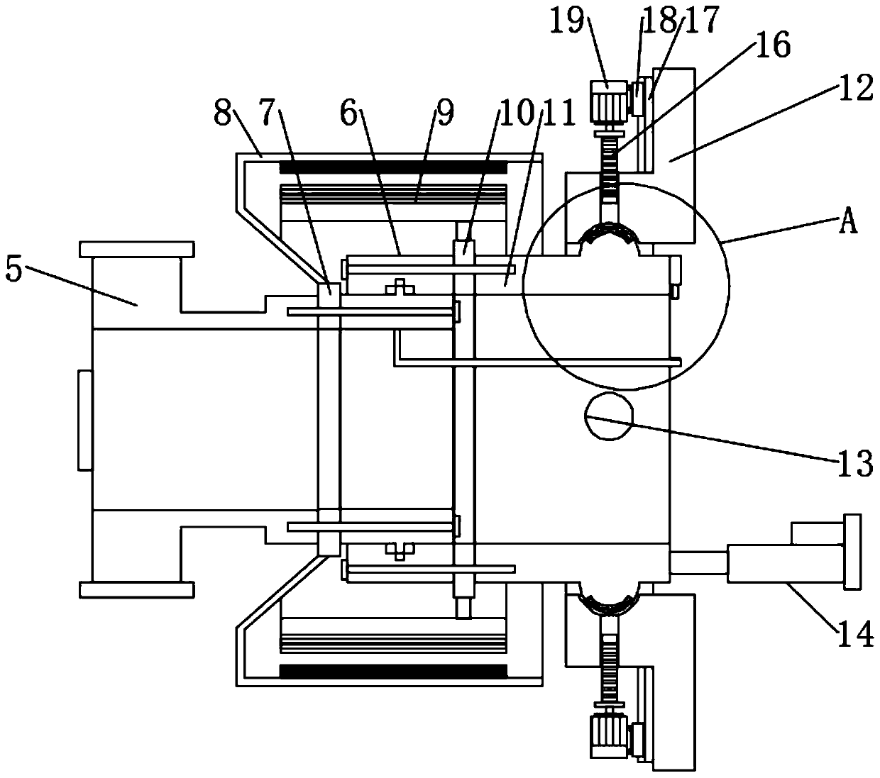 Shaft-less direct-drive generator for wind power generation