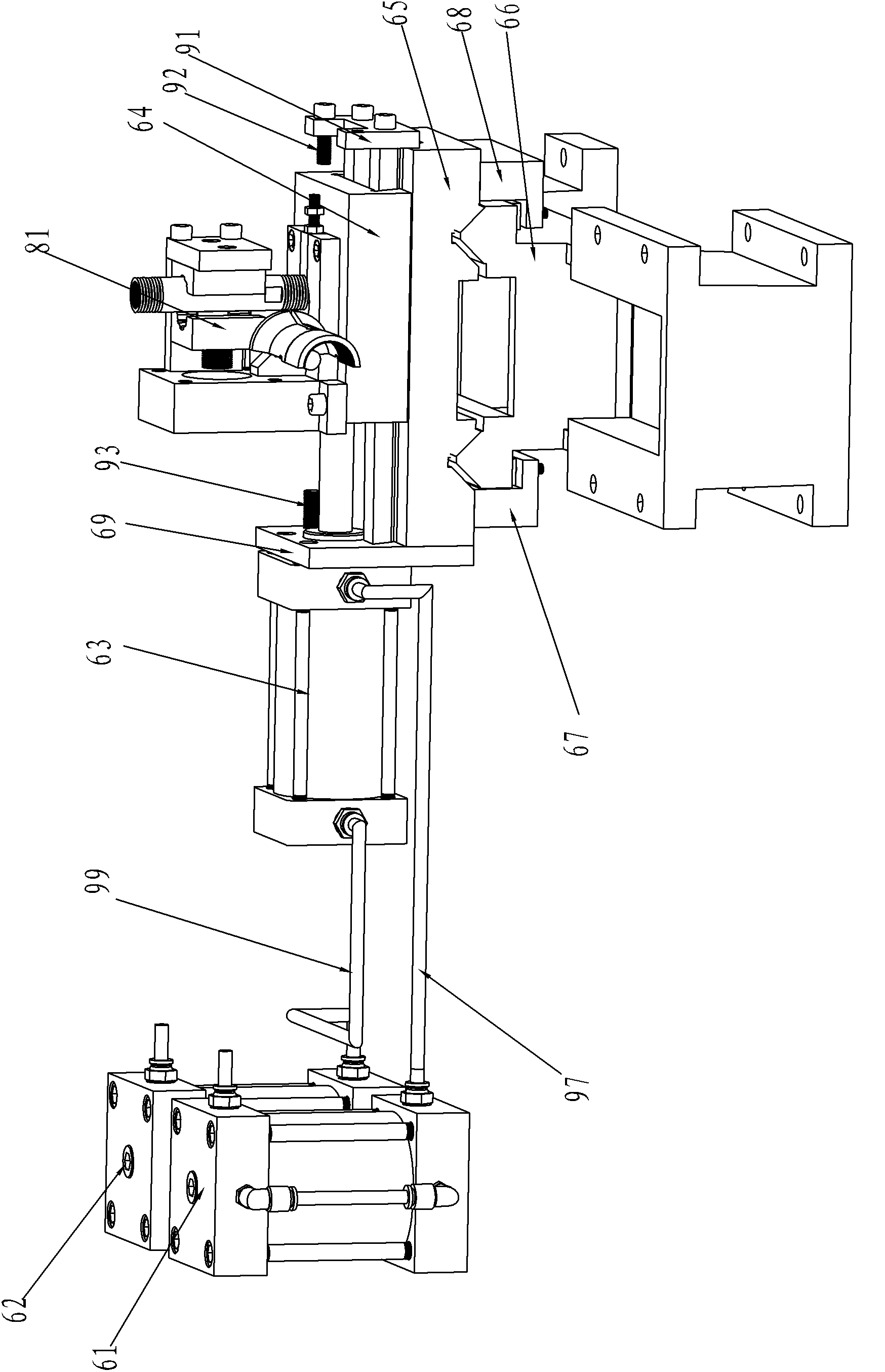 Automatic double-head milling machine