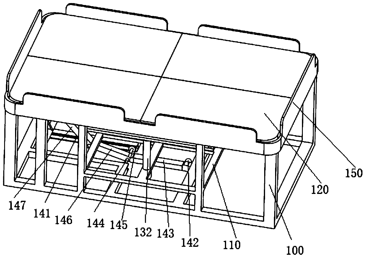 Turn-over bed for preventing pressure sores and control method of turn-over bed for preventing pressure sores