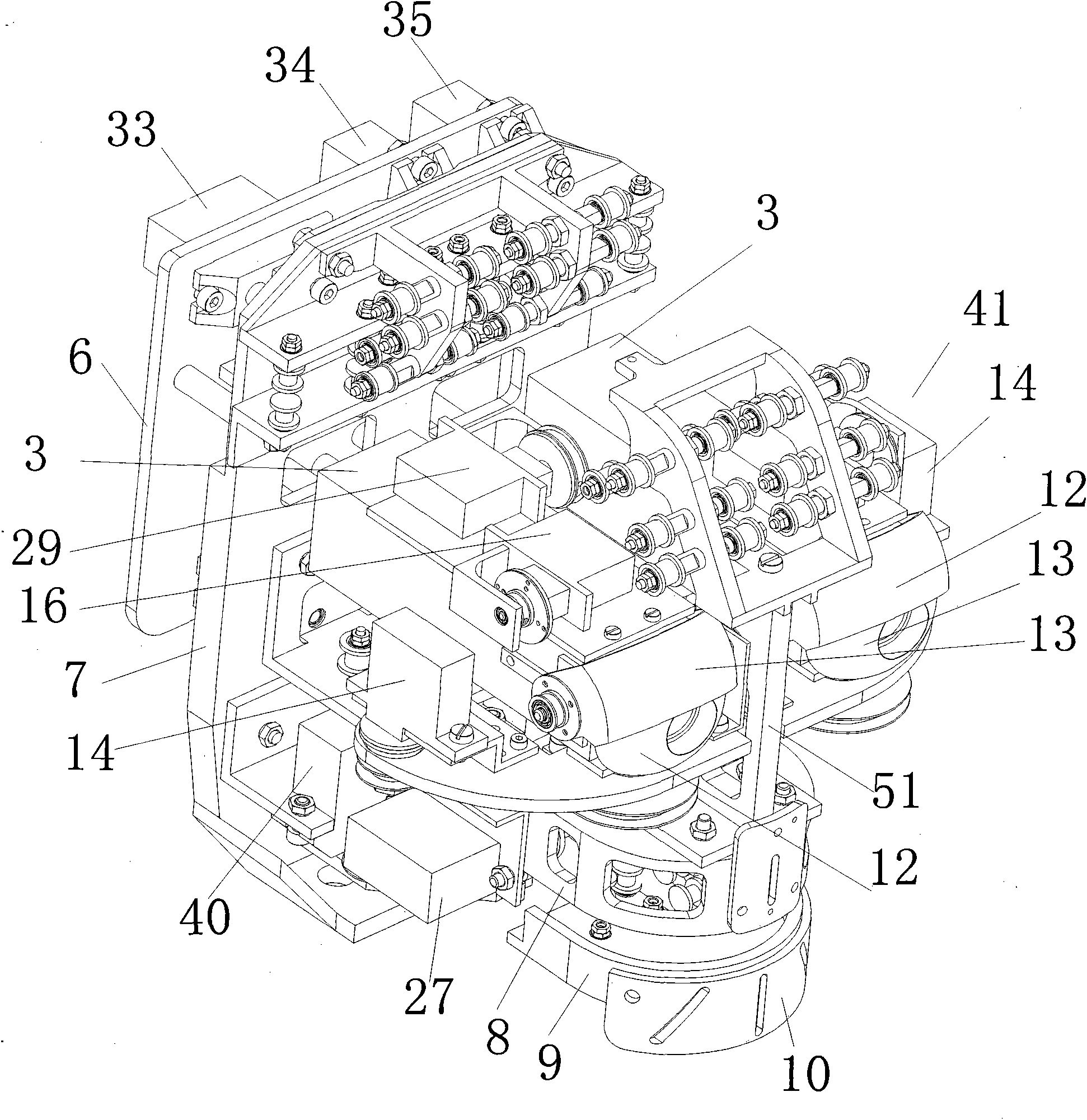 Humanoid-head robot device with human-computer interaction function and behavior control method thereof