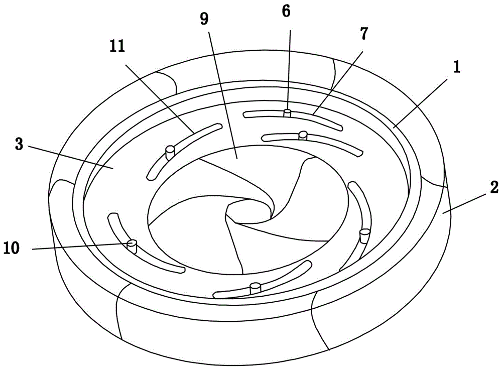 Diameter-changing swimming ring