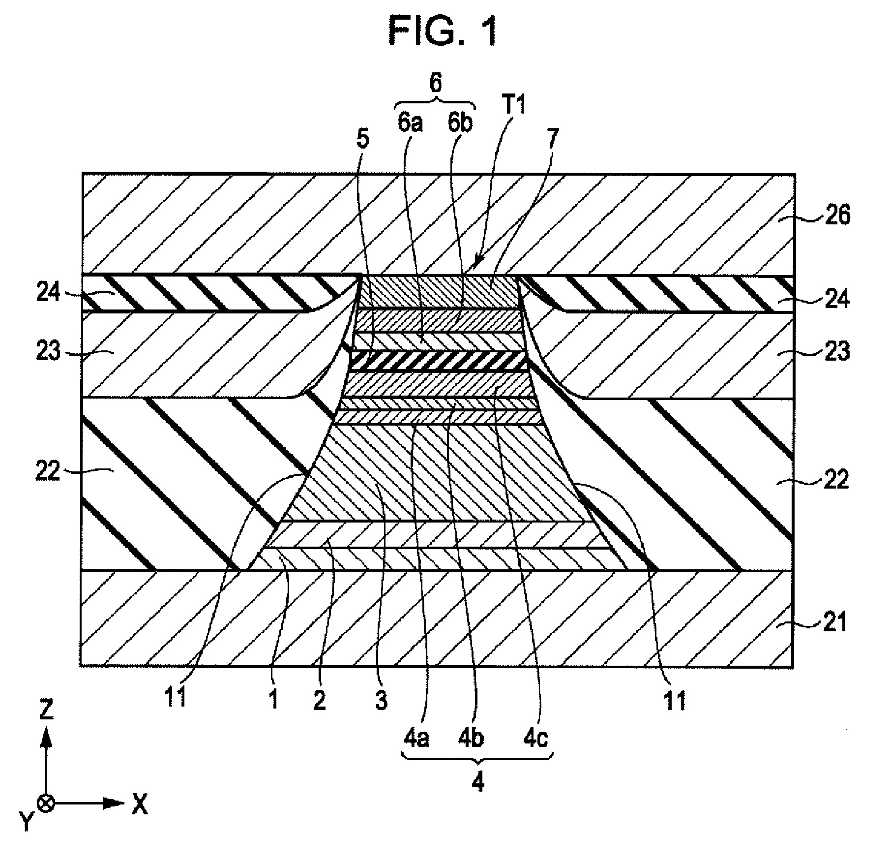 Tunneling magnetic sensor including tio-based insulating barrier layer and method for producing the same