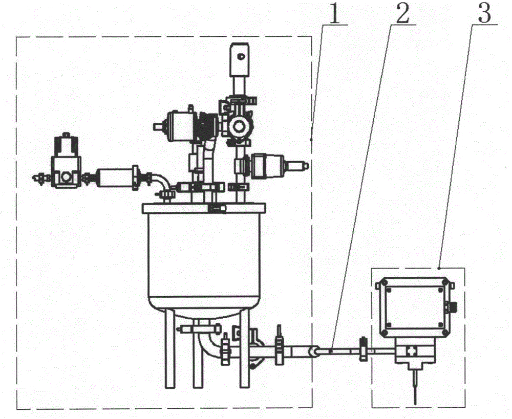 Time-pressure method accurate filling system applied to blowing, filling and sealing all-in-one machine