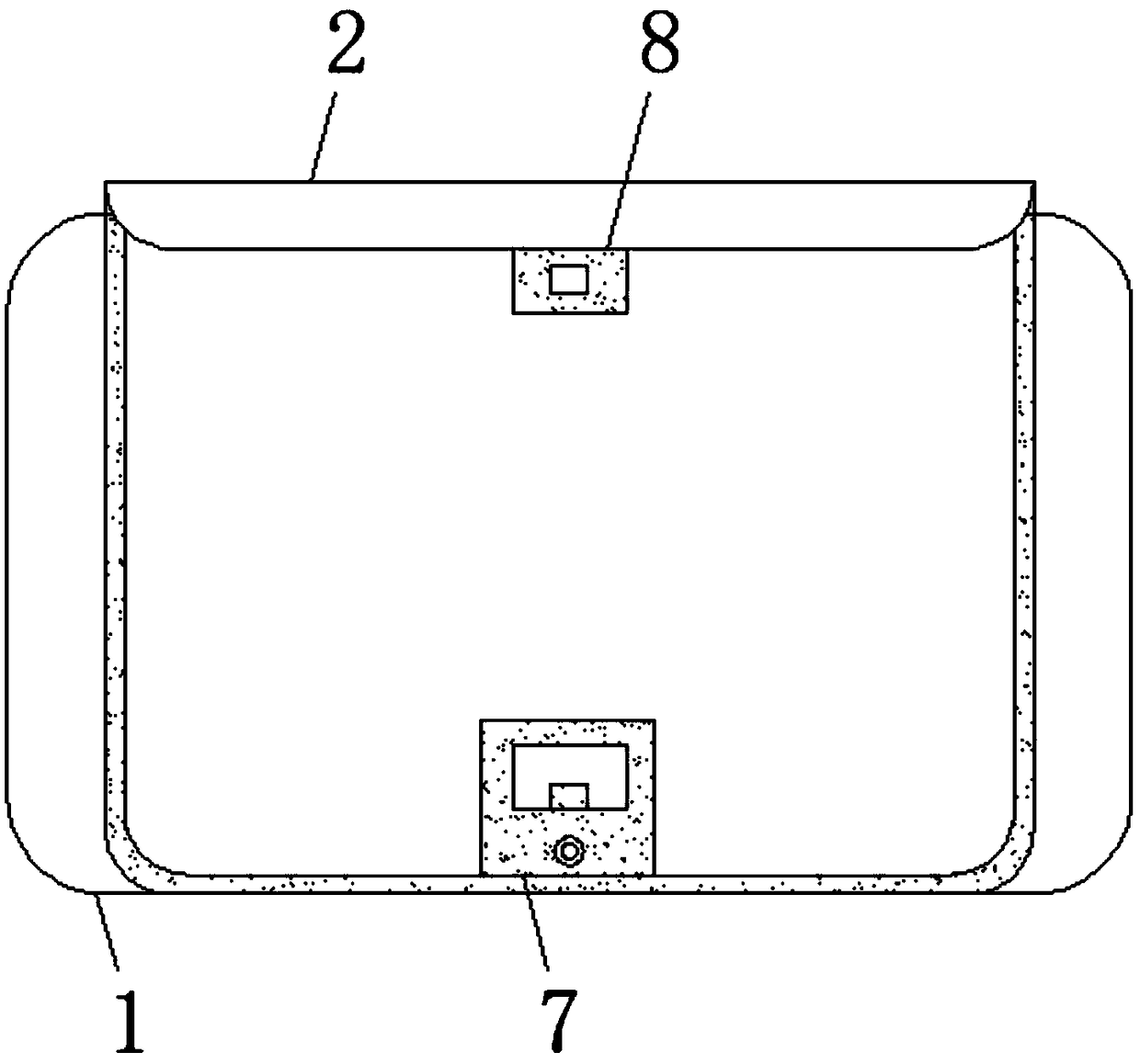 Printer upper cover convenient to detach