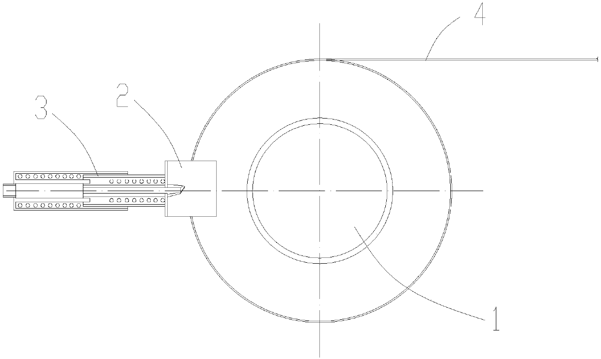 Rolling, shaping and smoothing mechanism for stainless steel roll steel finished products