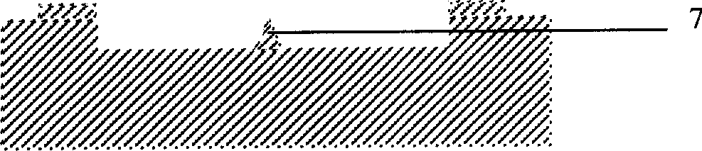 High precision tunnel type accelerometer and preparation method thereof